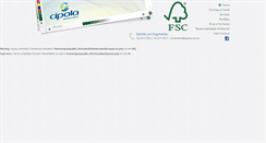 Desktop Screenshot of cipola.com.br